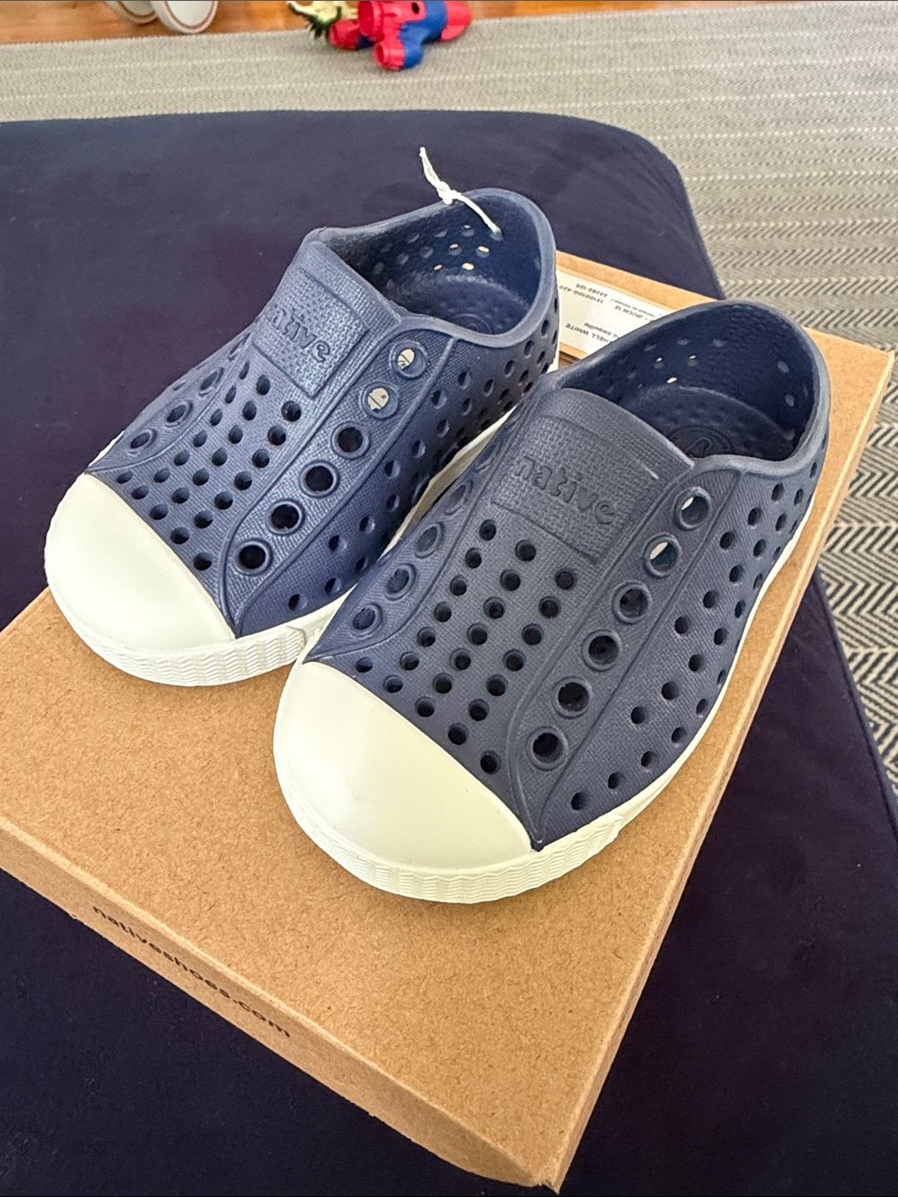 NWT Navy Native Shoes